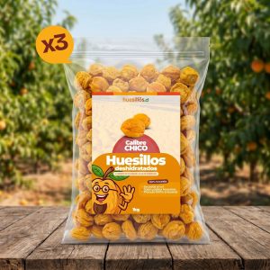 🍑 Huesillos Premium – Bolsa de 3 kg Chico